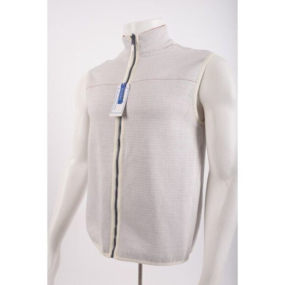 Southern Tide Mens Reversible Vest Jacket Ridgepoint M Red Gray 9590 NWT - Picture 8 of 11